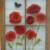 "The Roz Poppy"
Price, USD: 
Status: SOLD
Size (inches): 28 1/2h x 21 1/2w
Media: Paint on Glass
NOTE:  Very few pieces are left with a natural finish on the frame but every once in awhile a frame comes along that adds the finishing touches to the piece, naturally.